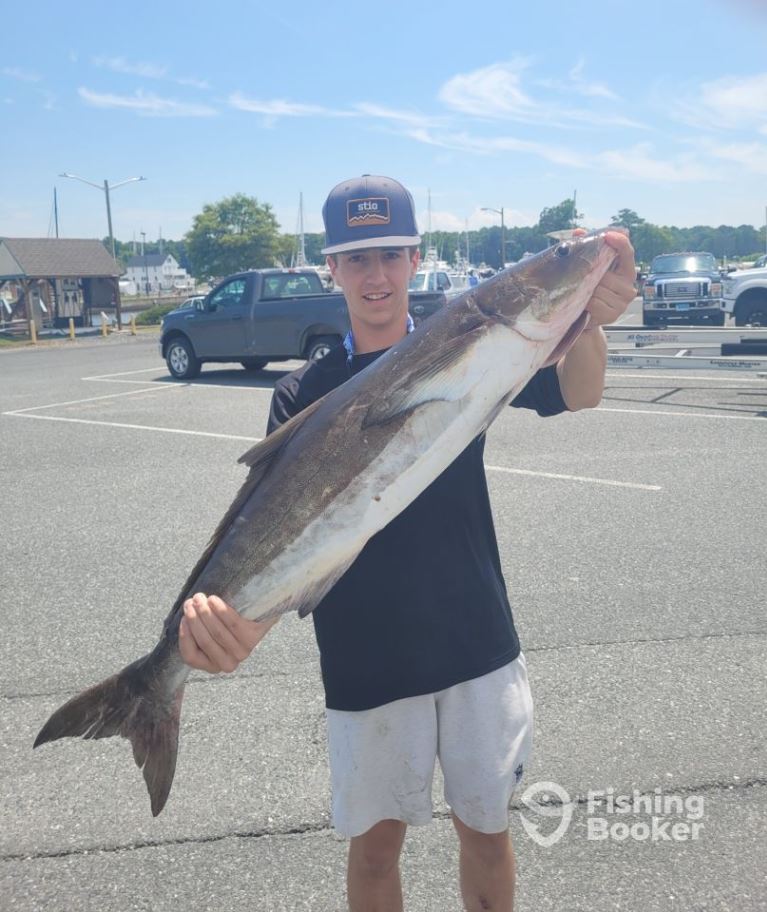 Mark on Chesapeake Bay with a Big Catch